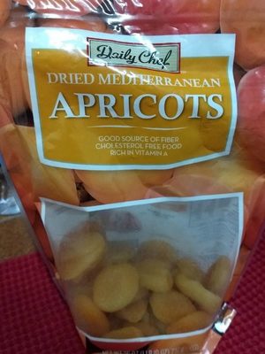 Daily chef, dried mediterranean apricots - 0078742099866