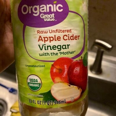 Organic raw unfiltered apple cider vinegar - 0078742155258