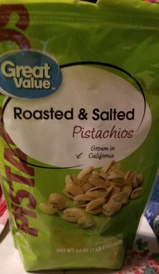 Roasted & salted pistachios - 0078742159812