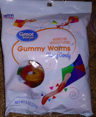 great value gummy worms - 0078742162812