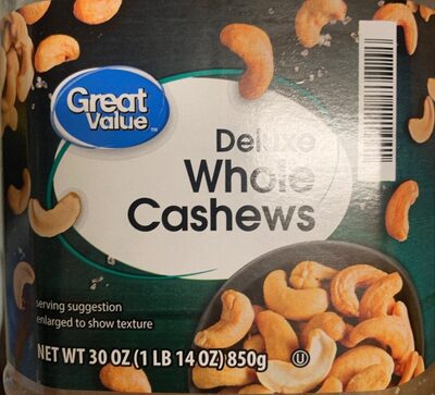 Deluxe whole cashews - 0078742221441