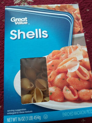 Shells, enriched macaroni product - 0078742230528