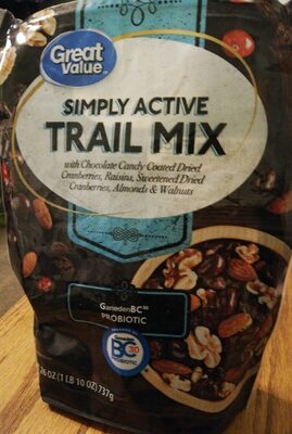 Great Value Simply Active Trail Mix, 26 Oz - 0078742231631