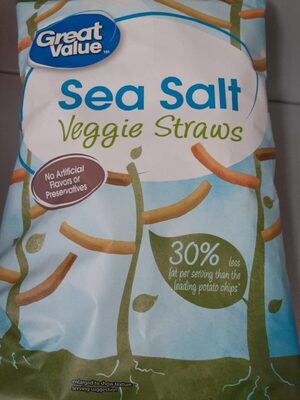 Sea salt veggie straws - 0078742294988