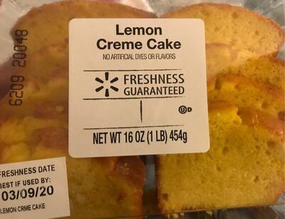 Lemon creme cake, lemon - 0078742322759