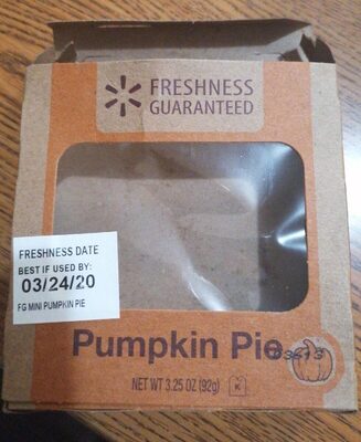 Pumpkin pie - 0078742333366