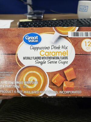 Caramel cappuccino drink mix - 0078742354811