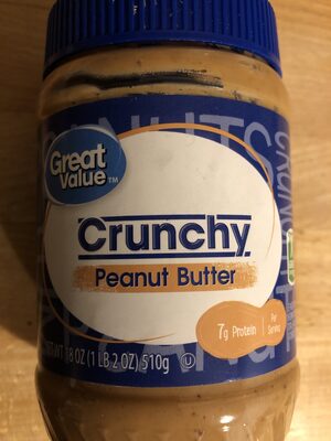 Great value, crunchy peanut butter - 0078742369983