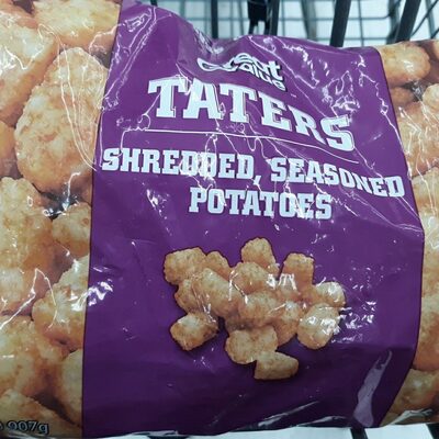 Taters Shredded, Seasoned Potatoes - 0078742430287