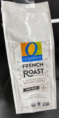 French roast organic 100% arabica ground coffee - Dark roast - 0079893400327