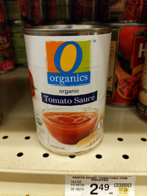 Organic tomato sauce - 0079893404233