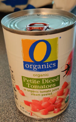 Organic Petite Diced Tomatoes - 0079893601854