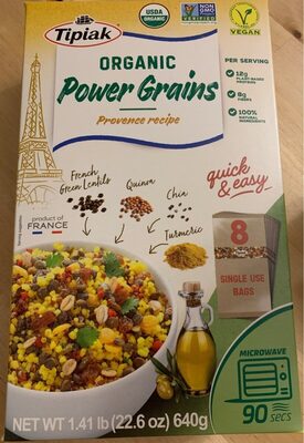 Organic Power Grains - provence recipe - 0081893021921