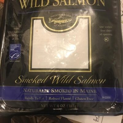 Smoked wild sockeye salmon - 0082674039197
