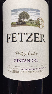 FETZER Valley Oaks ZINFANDEL - 0082896700127