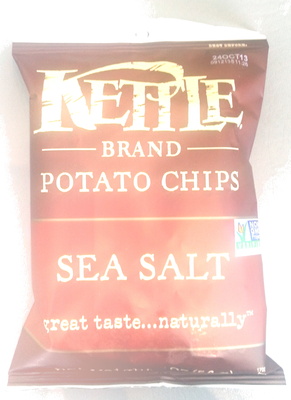 Potato chips sea salt ounce bags - 0084114033000