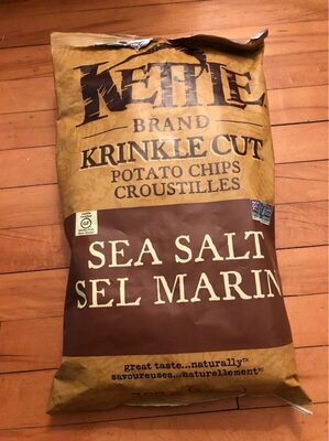Potato Chips Croustilles - Sel Marin - 0084114115935