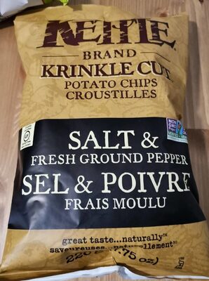 Krinkle cut potato chips - 0084114119131