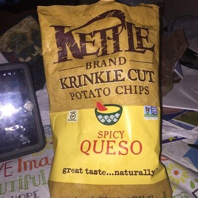 Krinkle cut potato chips - 0084114900425