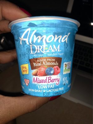 Almond dream, non-dairy almond yogurt, mixed berry - 0084253269643