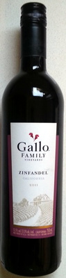 Gallo Family, Zinfandel 2011 - 0085000002674