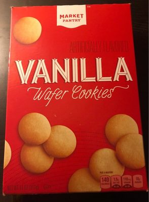 Market pantry, wafer cookies, vanilla - 0085239065099