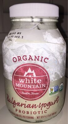 White mountain, bulgarian yogurt - 0086479200226