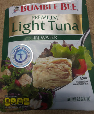 Wild-caught light tuna in water - 0086600240015