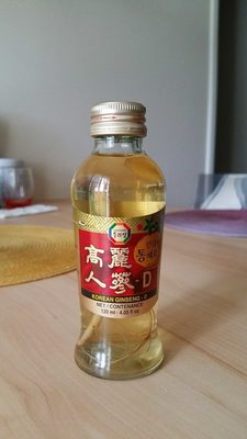 Boisson Au Ginseng 120ML - 0087703007543