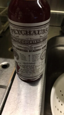 Peychaud's aromatic cocktail - 0088004190187