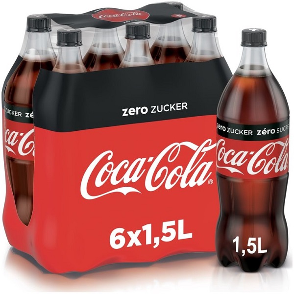 Coca cola Zero 6 x 1.5L - 0088009770612