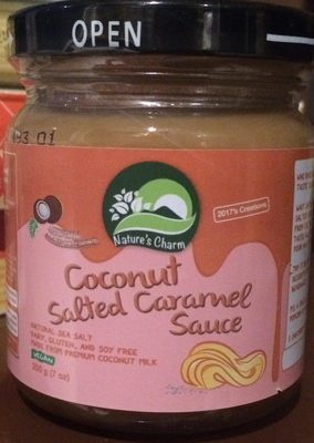 Coconut salted caramel sauce - 0093856993466