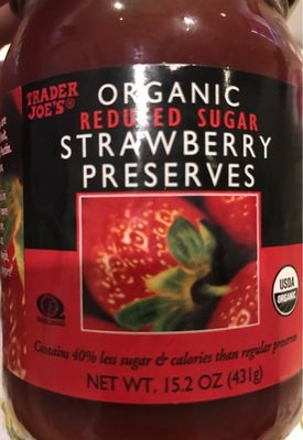 Organic strawberry preserves - 00952279