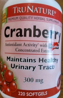 Cranberry supplement - 0096613752801