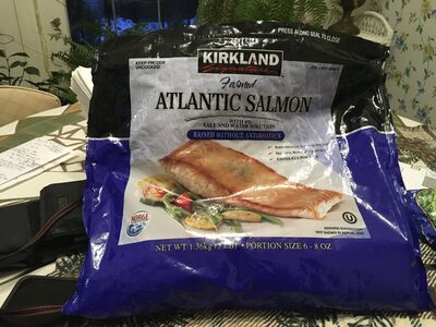 Kirkland farmed Atlantic salmon - 0096619099894