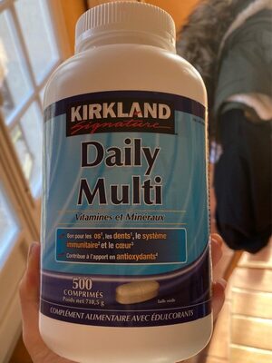 Kirkland Signature Daily Multi Vitamins & Minerals 500 Tablets - 0096619100545