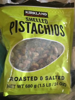 Kirkland shelled pistachios - 0096619107698