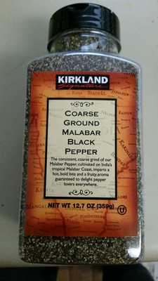 Coarse Ground Malabar Black Pepper - 0096619164998