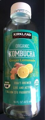 Ginger lemonade kombucha, kombucha - 0096619274802