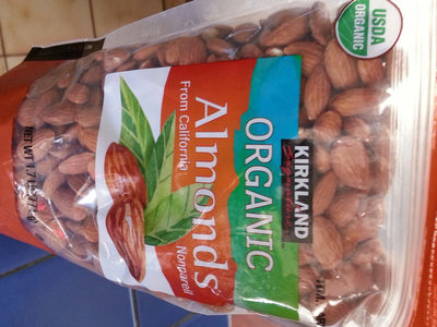 California Organic Almonds Nonpareil 1.7 Pounds - 0096619392629