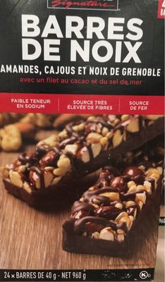 Barres noix - 0096619439744