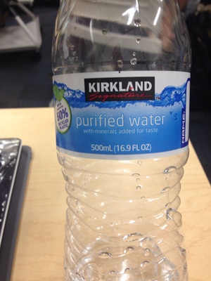 Kirkland purified water - 0096619756803
