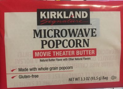 Microwave Popcorn, Movie Theater Butter - 0096619816927