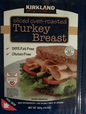 Sliced Oven Roasted Turkey Breast - 0096619844333