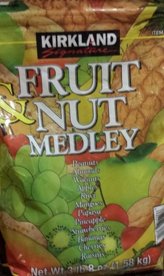 kirkland fruit nut medley - 0096619993154