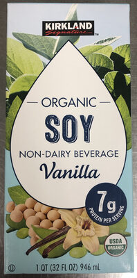 Organic Soy Non-Dairy Beverage Vanilla - 0096619998616
