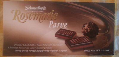 Chocolat Rosemarie Parve 00 G - 0097643082548