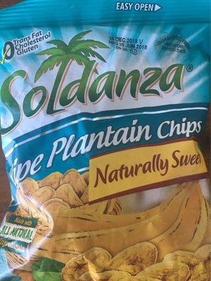 Ripe plantain chips - 0098493151354