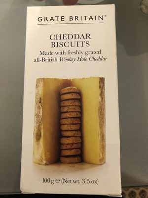 British Cheddar Cheese Biscuits - 0099068001685
