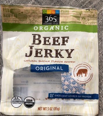 Original natural smoke flavor added beef jerky, original - 0099482415198